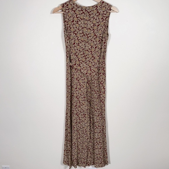 CLUB MONACO | VINTAGE  SLEEVELESS BUTTON UP MAXI DRESS - Picture 11 of 11
